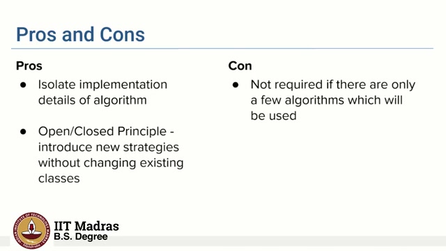 Strategy pros and cons