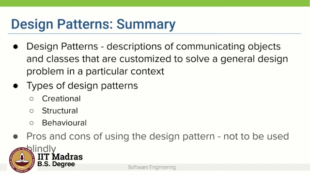 Design patterns summary